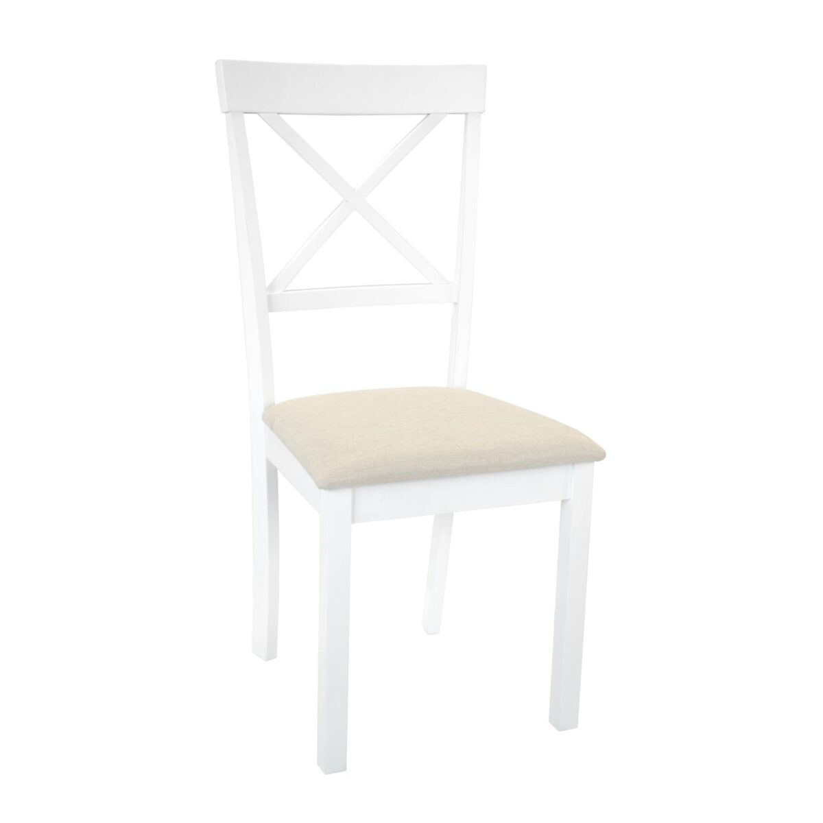 Chair Rh 122c White Discover the RH 122C White chair, perfect for your kitchen! Comfortable and stylish, with a solid wood frame and a soft seat, this chair adds style and comfort to your dining experience. Choose the perfect design for your decor!