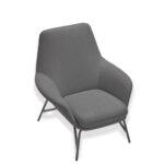 New Cubo Dark-Grey Armchair - Image 4