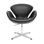 Topaz Black Swivel Armchair - Image 5