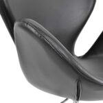 Topaz Black Swivel Armchair - Image 4