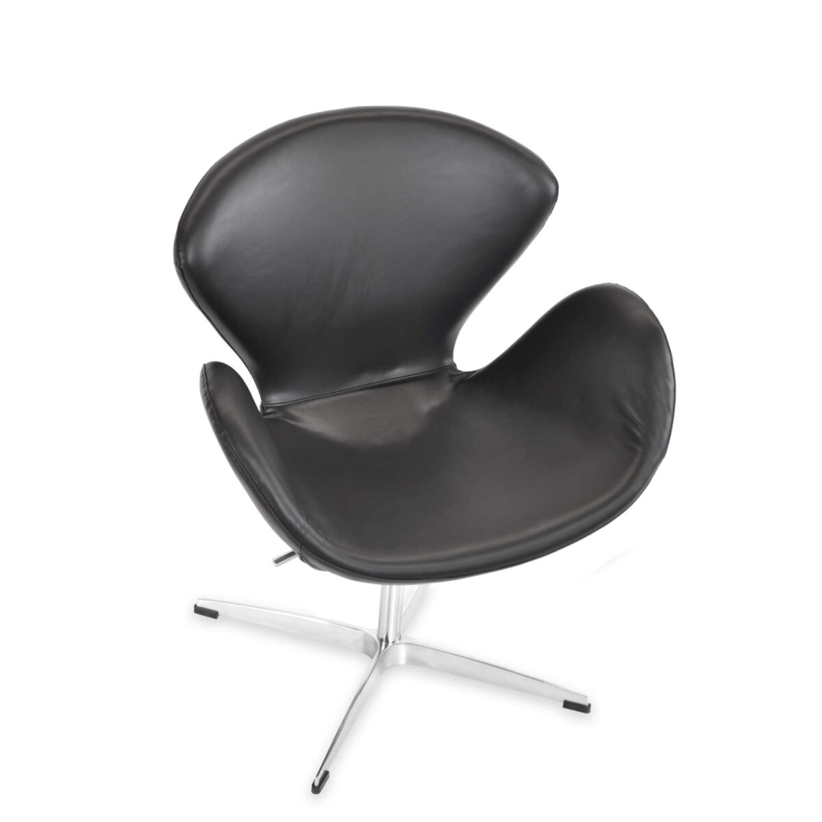 Topaz Black Swivel Armchair - Image 3