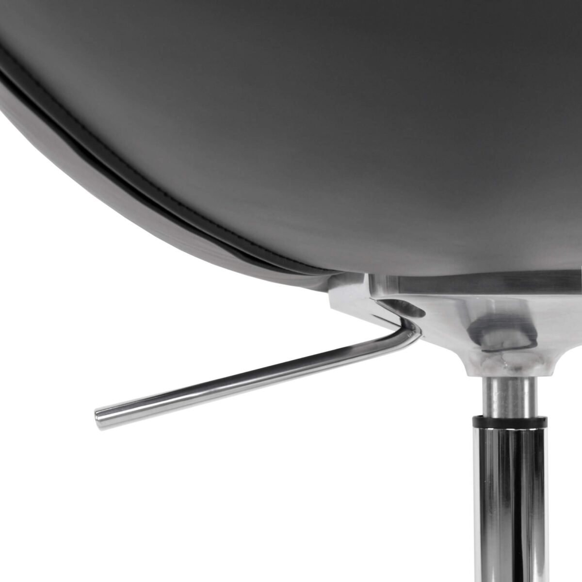 Topaz Black Swivel Armchair - Image 2