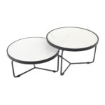 Monaco Coffee Table Set Discover the Monaco coffee table set, perfect for adding a touch of elegance to your living room. Ideal for moments of relaxation or gatherings with friends, these coffee tables integrate seamlessly into any decor. Choose style and comfort!