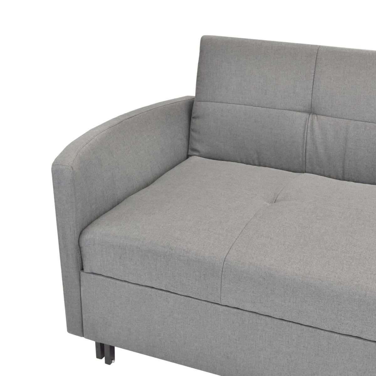 FM-37-2 Dark Grey Extendable Sofa - Image 7