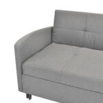 FM-37-2 Dark Grey Extendable Sofa - Image 7