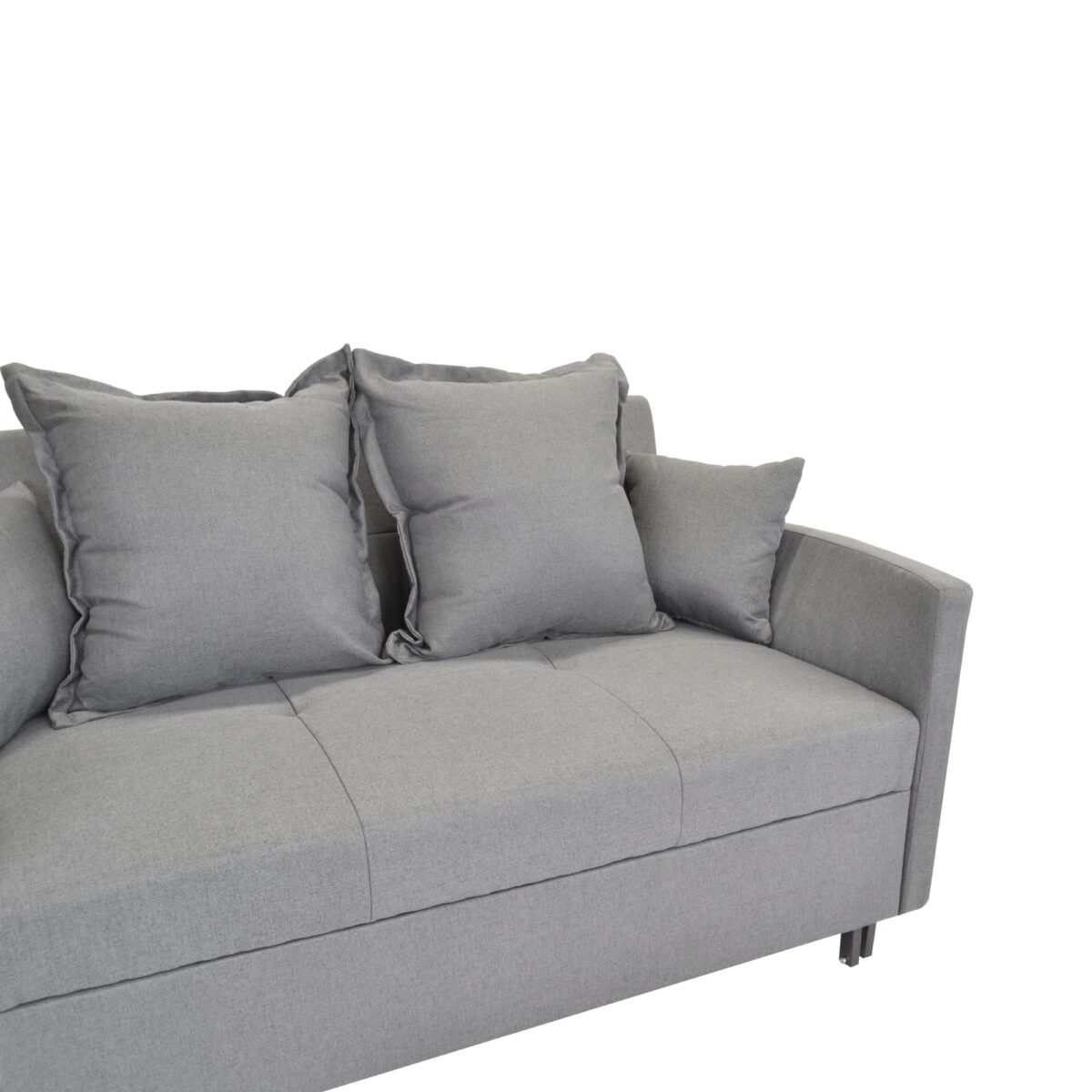 FM-37-2 Dark Grey Extendable Sofa - Image 6
