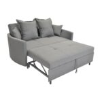 FM-37-2 Dark Grey Extendable Sofa - Image 3