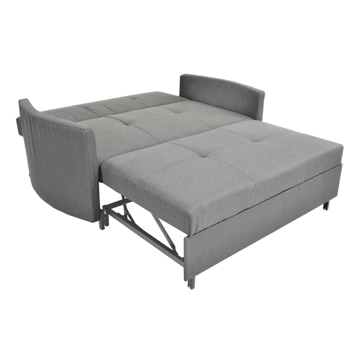 FM-37-2 Dark Grey Extendable Sofa - Image 4