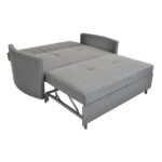 FM-37-2 Dark Grey Extendable Sofa - Image 4