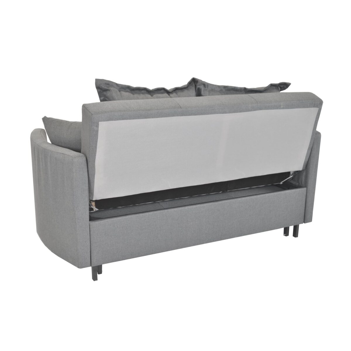 FM-37-2 Dark Grey Extendable Sofa - Image 5
