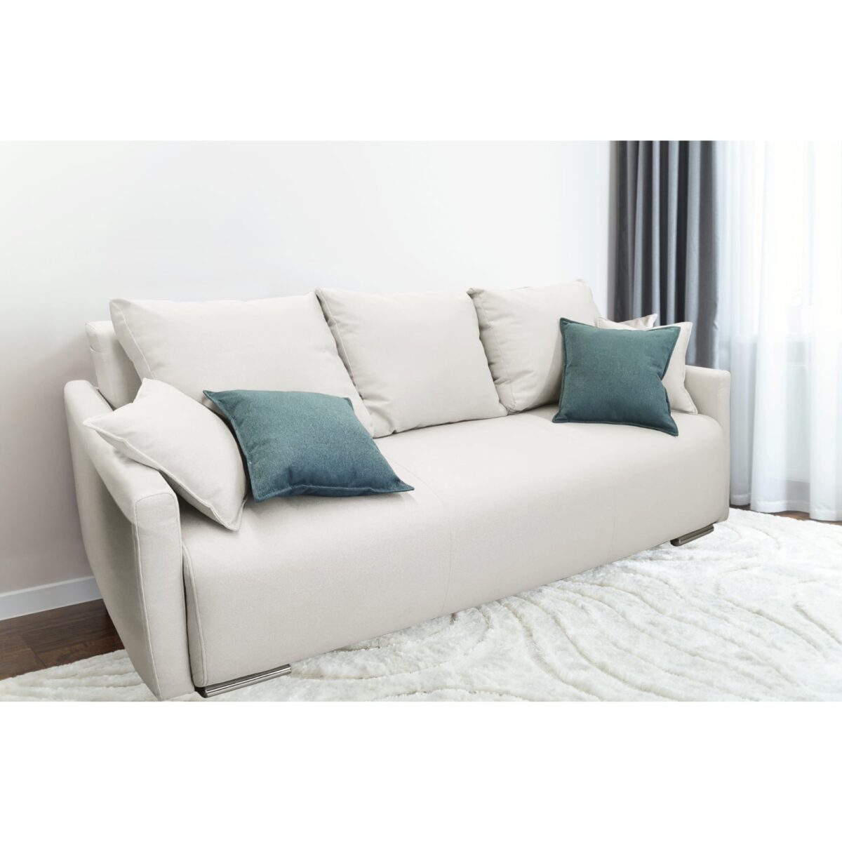 Canapea Extensibilă Ostin Beige - imagine 3