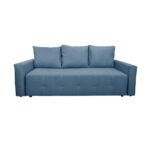Canapea Extensibilă Parma Blue Descoperă canapeaua extensibilă Parma Blue, perfectă pentru orice living! Cu un design elegant, tapițată cu stofă delicată, include ladă de depozitare și se transformă rapid într-un pat confortabil de 155×190 cm. Ideală pentru confort și funcționalitate!