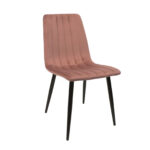 Dc-90 (N44) Rusty Velvet + Black Legs Chair