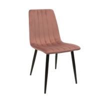 Dc-90 (N44) Rusty Velvet + Black Legs Chair 