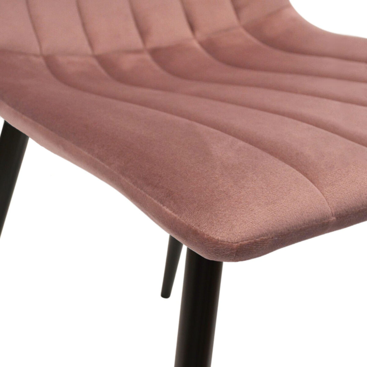 Dc-90 (N44) Rusty Velvet + Black Legs Chair - Image 3