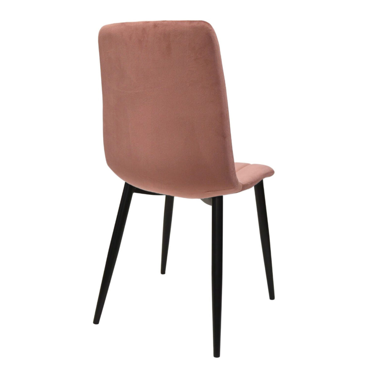 Dc-90 (N44) Rusty Velvet + Black Legs Chair - Image 2
