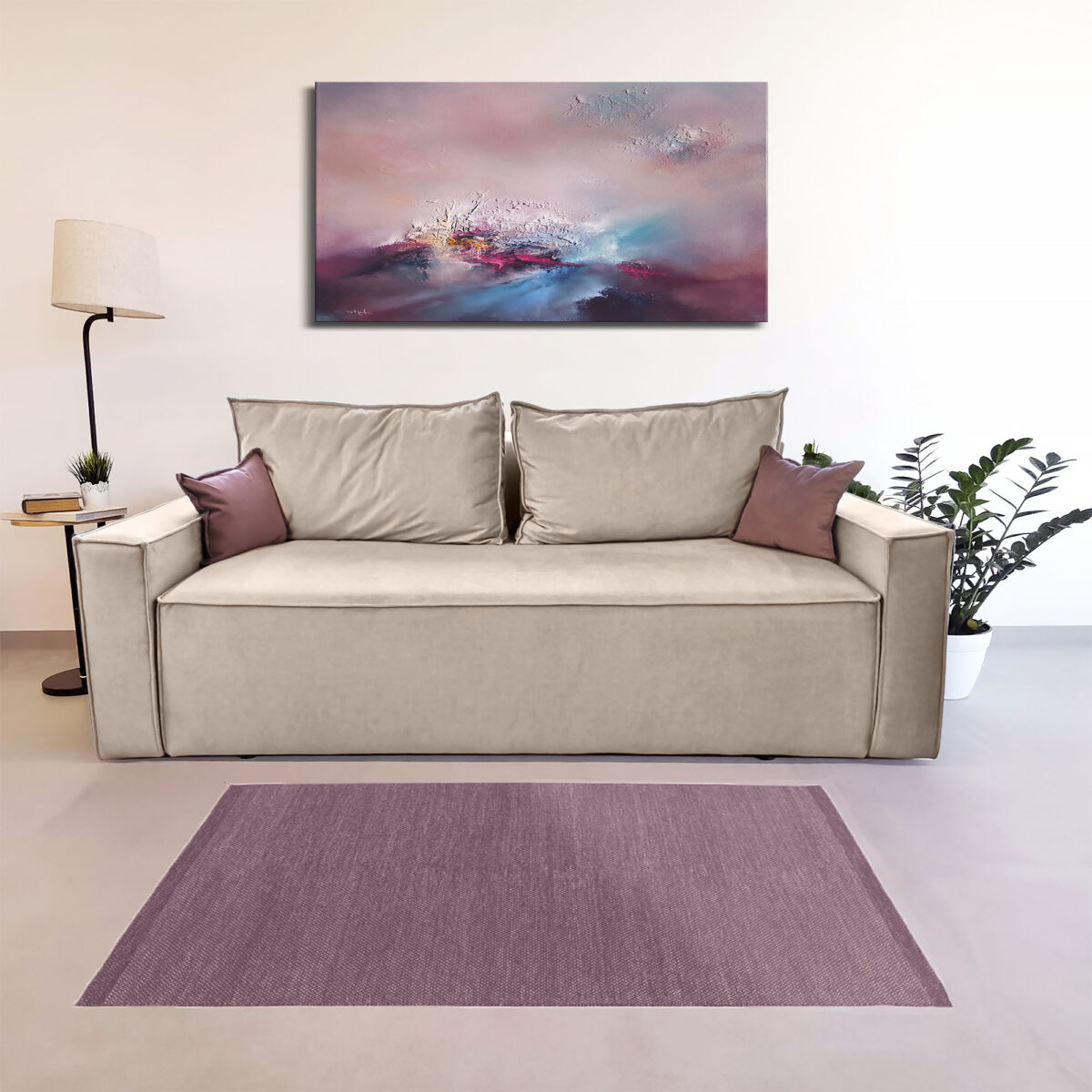 Canapea Extensibilă Kalifornia Beige - imagine 2