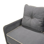 Canapea Extensibilă Latio Dark-Grey - imagine 6