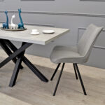 Masă Dakota Beton 150×80 - imagine 4