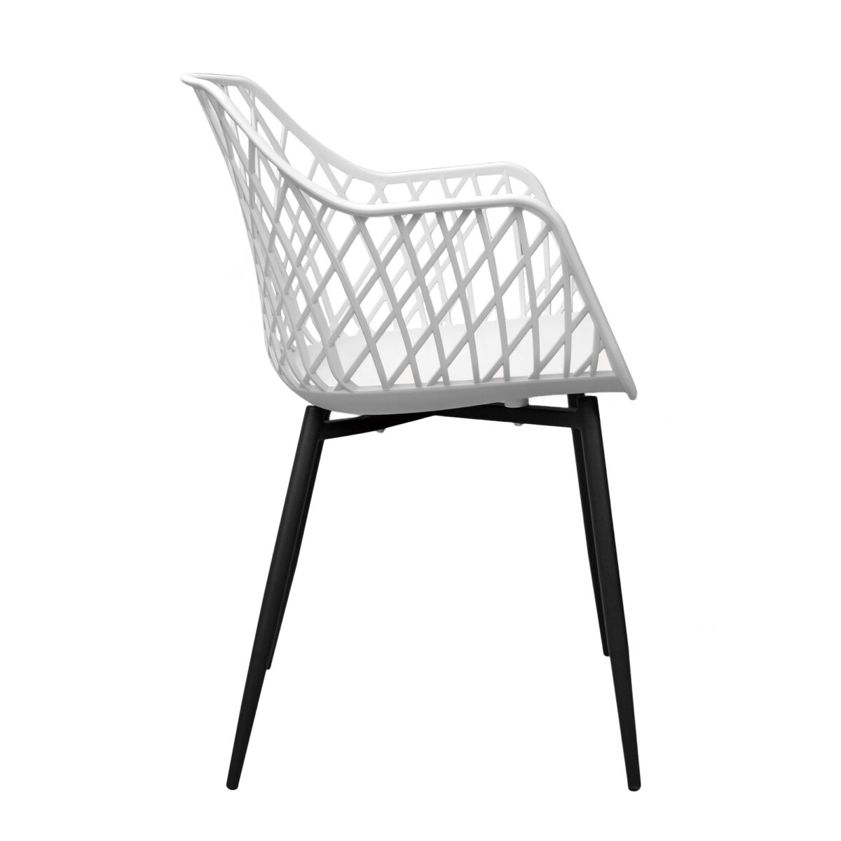 Стул SL-7019 White+Black Legs — изображение 5