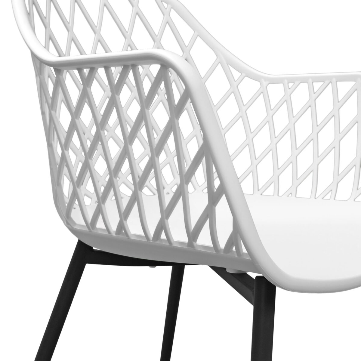 Стул SL-7019 White+Black Legs — изображение 7