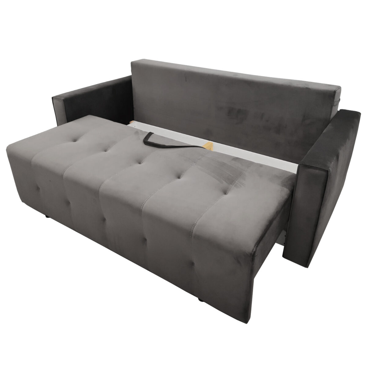 Canapea Extensibilă Parma Dark Grey - imagine 3