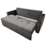 Canapea Extensibilă Parma Dark Grey - imagine 3