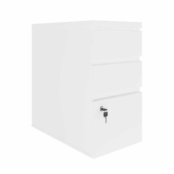 Urban Box White Drawer Unit Discover the Urban Box White storage box, perfect for the office! This modern furniture piece is ideal for the efficient organization of documents and accessories. Add a touch of elegance to your workspace with this stylish cabinet.