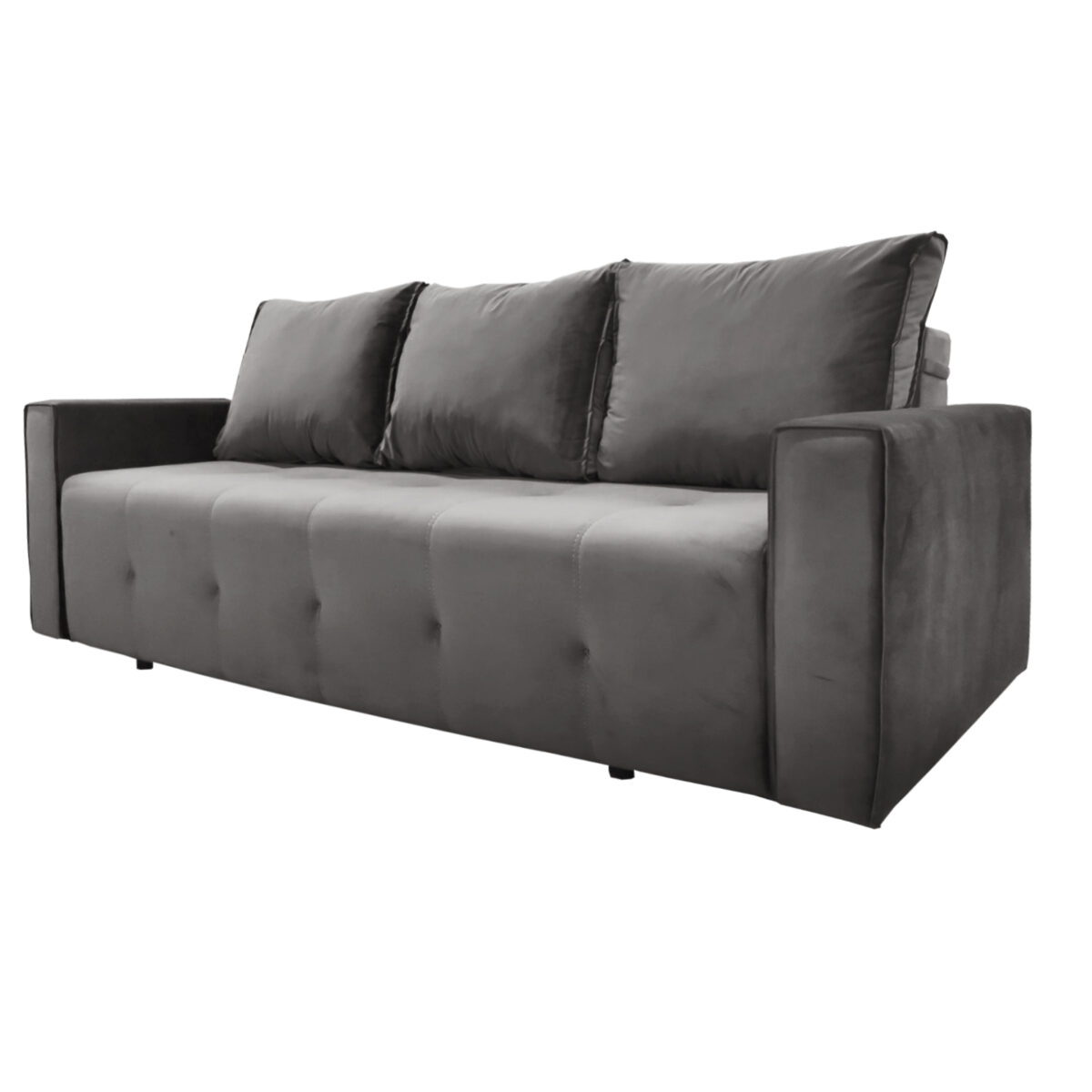 Canapea Extensibilă Parma Dark Grey - imagine 2