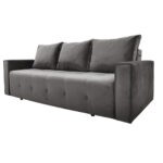 Canapea Extensibilă Parma Dark Grey - imagine 2