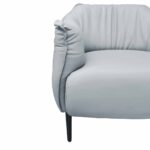 King Grey-Light Blue Armchair - Image 5