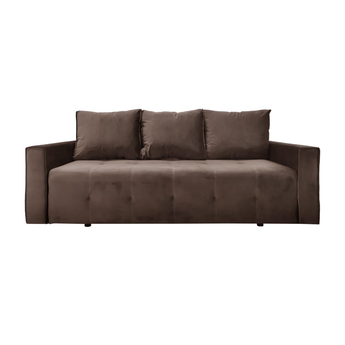 Canapea Extensibilă Parma Brown Descoperiți Canapeaua Extensibilă Parma Brown, ideală pentru orice spațiu! Tapiterie din stofă delicată, arcuri Bonnel și ladă de depozitare. Transformare ușoară în pat confortabil (155×190 cm). Perfecțiune în design și funcționalitate. Alegeți confortul astăzi!