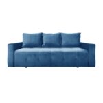 Canapea Extensibilă Parma Blue Descoperă canapeaua extensibilă Parma Blue, ideală pentru livingul tău! Cu un cadru din lemn și tapițerie plăcută, aceasta îmbină confortul și stilul. Folosește-o și ca pat cu o suprafață de dormit de 155×190 cm. Perfectă pentru depozitare și relaxare!