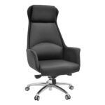 Aeron Office Chair Black Discover the AERON Black office chair, ideal for daily comfort. Featuring chrome steel legs, eco-leather upholstery, and a Multiblock mechanism, work in style and efficiency! Perfect for any office.