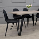 Стул C-710 Denim Black+Black Legs — изображение 3