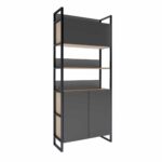 Raft Urban 90 Double Box Descoperă Raftul Urban 90 Double Box, ideal pentru birou sau living modern! Fabricat din materiale de calitate, cu 2 polițe și dulapuri pentru depozitare eficientă. Design ergonomic și funcționalitate maximă. Perfect pentru birotică și consumabile. Alege stilul și rezistența!