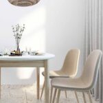 Expandable Table TB-07 Beige + Transprint Legs 120/150x95 - Image 3