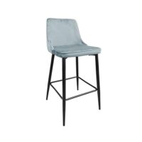 Classic Blue Bar Stool Discover the Classic Blue bar stool, perfect for your kitchen! With an elegant design, a metal frame, and a seat upholstered in soft velvet, it offers comfort and style. Ideal for a height of 71 cm, it supports up to 150 kg. Choose from various colors!