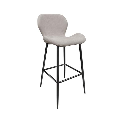 Bar Stool Sb-707 Grey Discover the SB-707 bar stool in a grey shade, perfect for any dream kitchen! With a durable metal frame and elegant upholstered seat, this high stool offers comfort and sturdiness, supporting up to 150 kg. Choose sophistication and style!