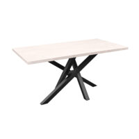 Dakota Silk Table 135×75 Discover the Dakota Silk Table 135×75, perfect for your kitchen. Built with an elegant and functional design, this table adds a touch of style and comfort. Ideal for family moments, choose quality and sophistication!