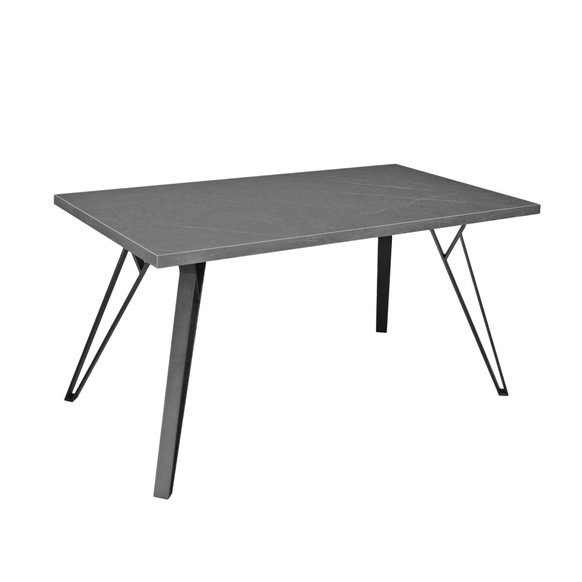 TOKYO Black Marble Table 150×80 Discover the TOKYO table with a black marble surface, perfect for your kitchen! With dimensions of 150×80 cm, it adds an elegant and modern style. Ideal for family meals and gatherings with friends. Choose quality and sophisticated design!