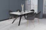 SELENA White Marble Table 180×90 - Image 5