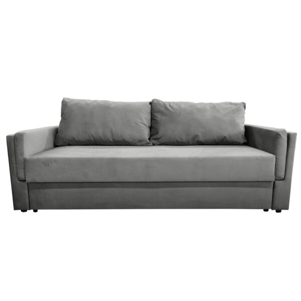 Tokyo Grey Expandable Sofa Discover the Tokyo Grey Extendable Sofa, perfect for any space. Made from quality materials, with a storage compartment and Eurocart mechanism, it offers maximum comfort and functionality. Ideal for the living room or guests. Choose elegance and practicality!