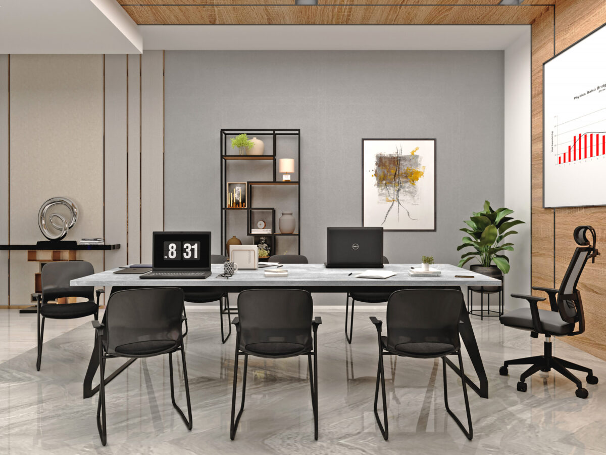 Town Concrete Conference Table 240×100 - Image 7
