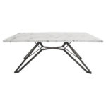 SELENA White Marble Table 180×90 - Image 2