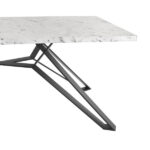 SELENA White Marble Table 180×90 - Image 3