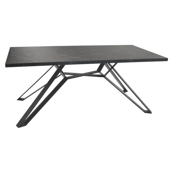 Masă SELENA Marmură Neagră 180×90 Descoperă masa SELENA din marmură neagră, cu dimensiunile de 180×90 cm, perfectă pentru orice bucătărie modernă. Adaugă un strop de eleganță și stil amețitor mesei tale. Ideală pentru cine în familie sau întâlniri cu prietenii!