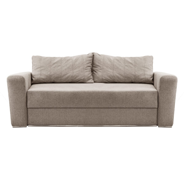 Next Beige Extendable Sofa Discover the comfort of the Next Beige sofa bed, ideal for 2 people. Featuring a wooden frame and upholstered in soft fabric, it comes with a storage compartment and can easily be transformed into a bed measuring 160x190 cm. Choose style and comfort for your living room!