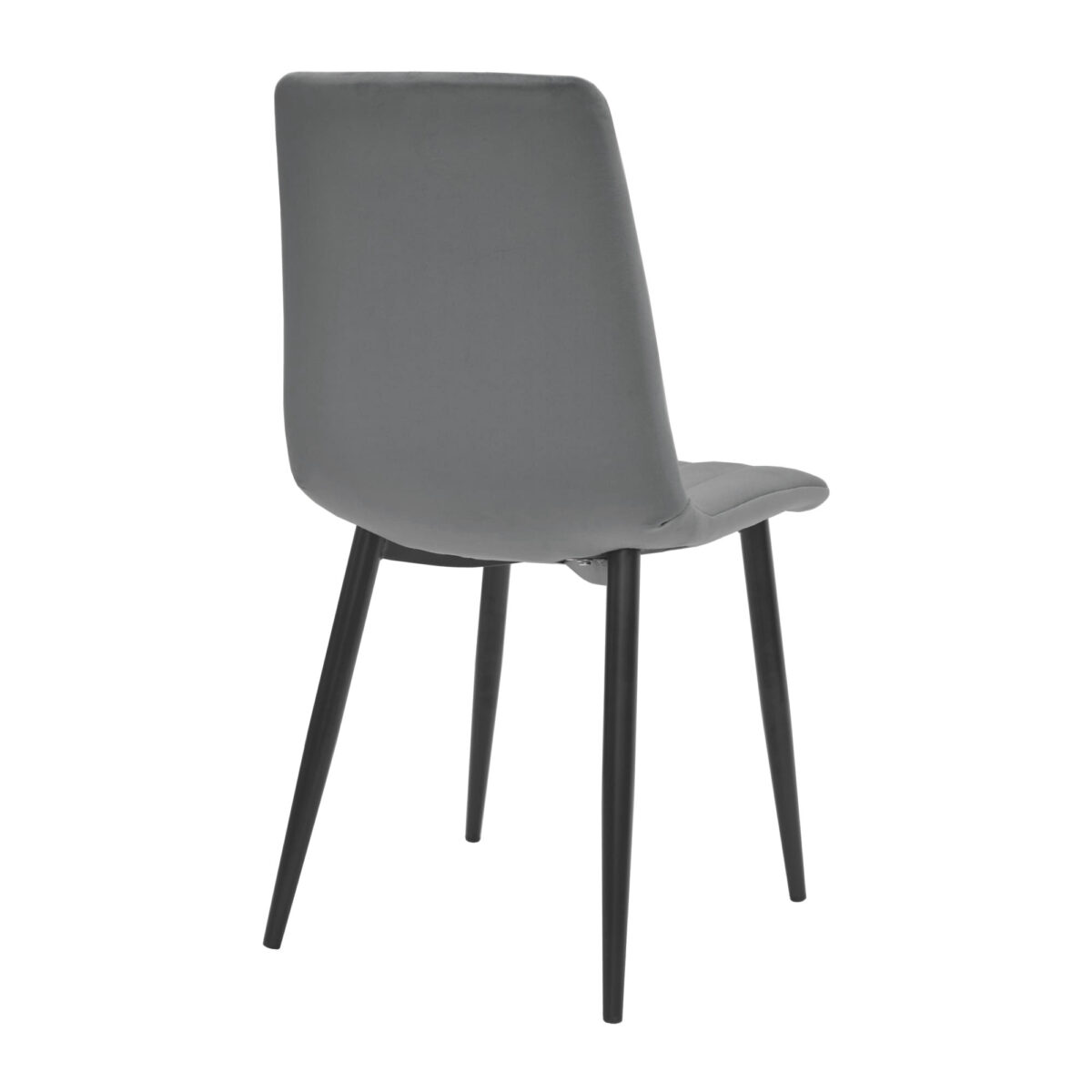 Стул Dc-90 (N23) Catifea Grey+Black Legs — изображение 2