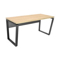 Desk Table B-150 (150×68) Sonoma/Black Discover the B-150 desk, measuring 150x68 cm, in Sonoma/Black style. Ideal for any workspace, this office furniture combines elegance with functionality, offering a modern design for your office.